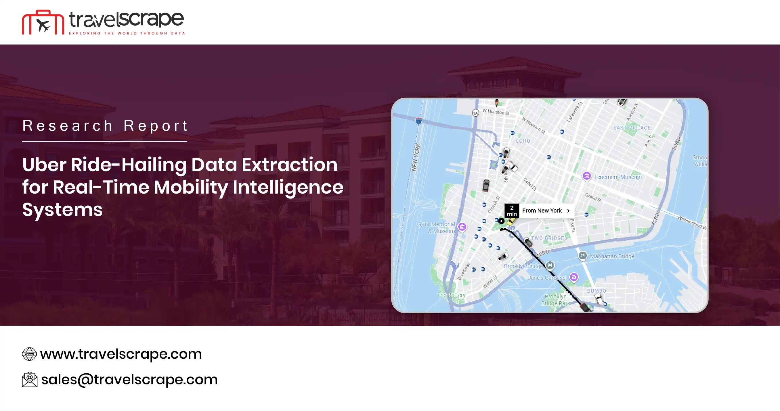 Uber Ride-Hailing Data Extraction for Real-Time Mobility